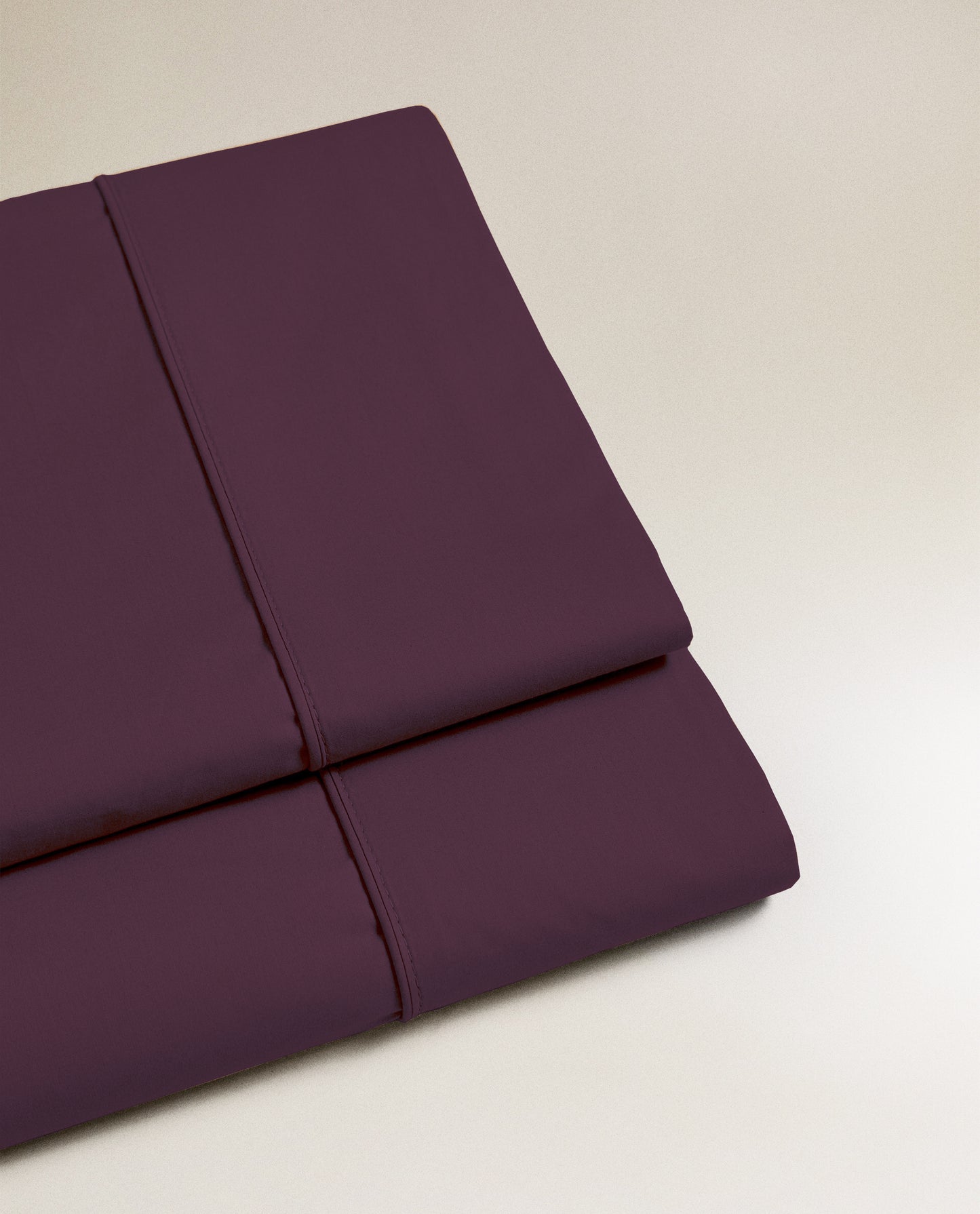 PLUM | SOLID FLAT SHEET | 300TC