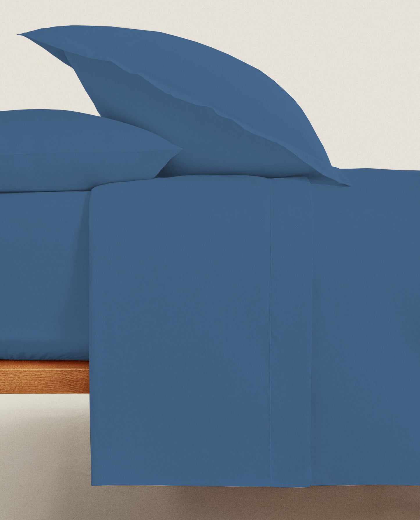 MED BLUE | SOLID FLAT SHEET | 210TC