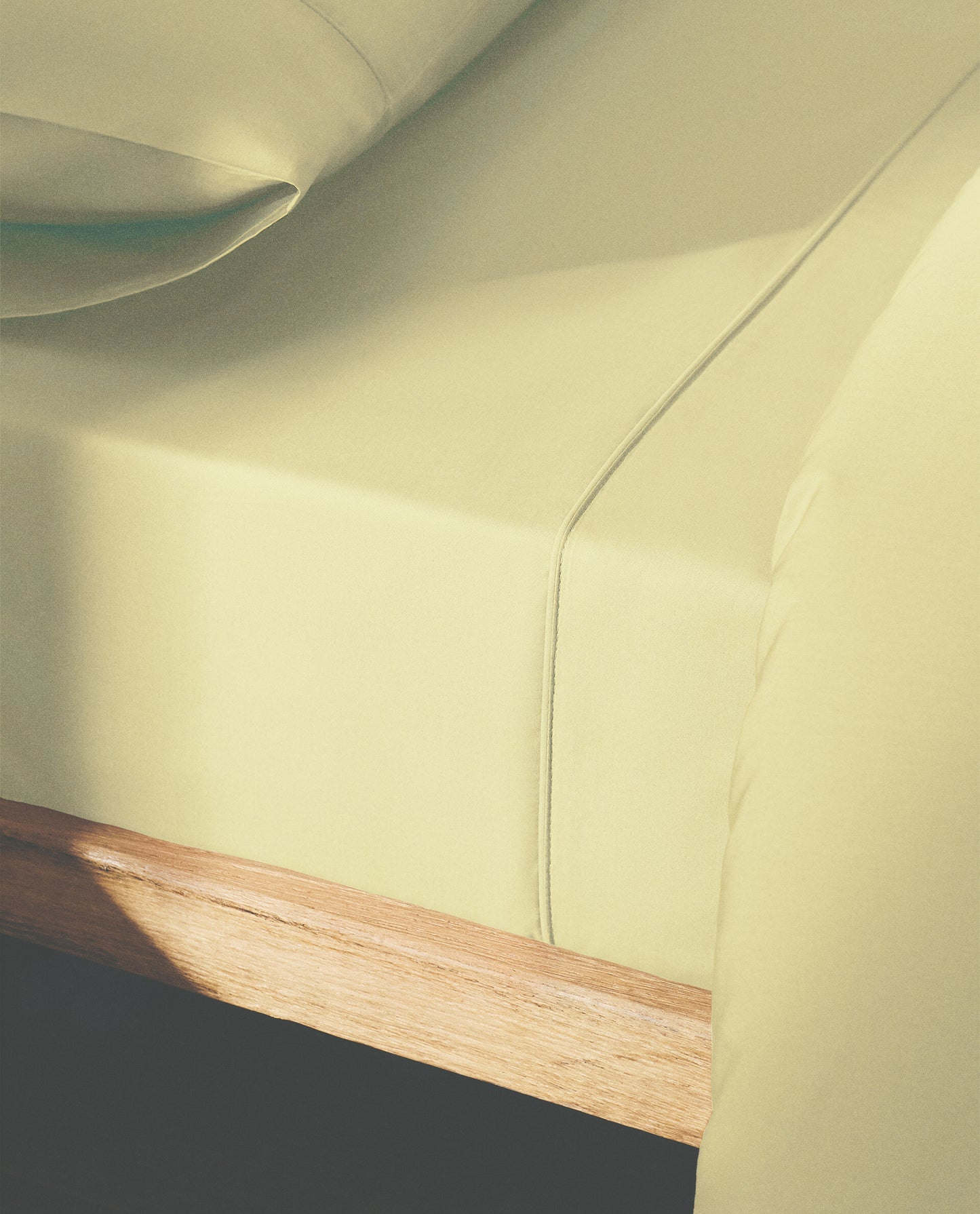 TEA GREEN | SOLID FLAT SHEET | 210TC