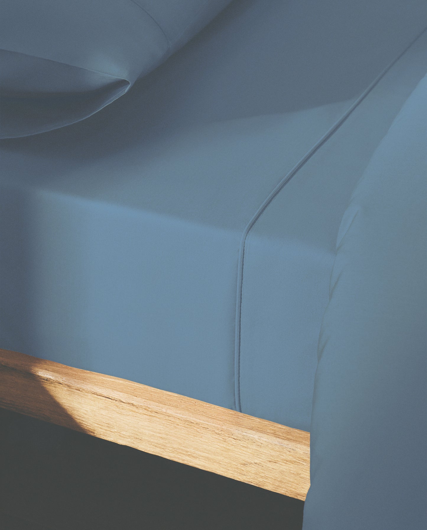 MED BLUE | SOLID FLAT SHEET | 210TC