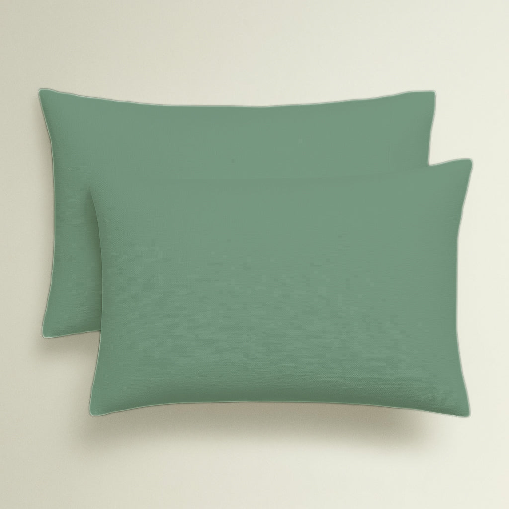 AQUA GREEN | PILLOW COVER | SET OF 2