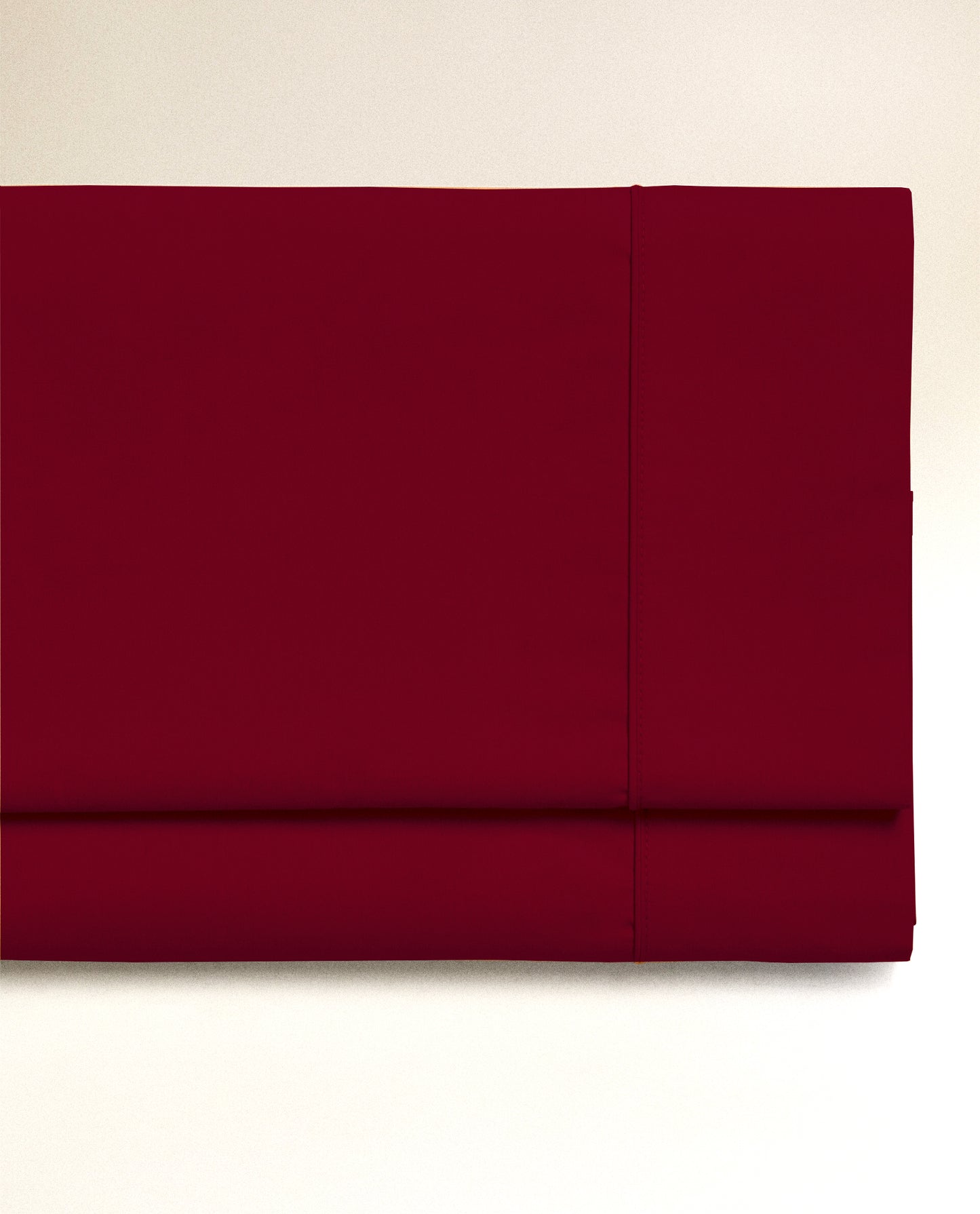 BURGUNDY | SOLID FLAT SHEET | 300TC
