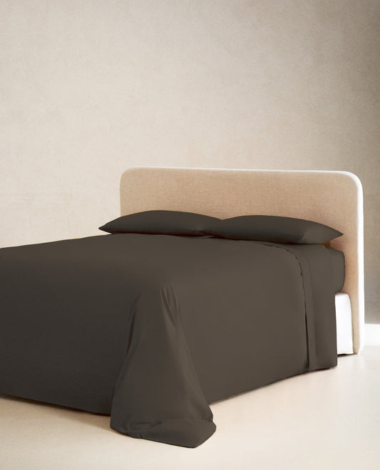 MOCHA | SOLID FLAT SHEET | 300TC
