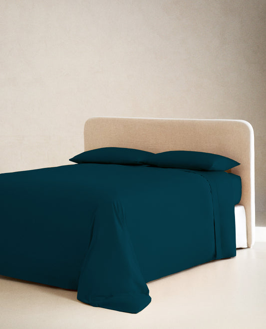 TEAL | SOLID FLAT SHEET | 300TC