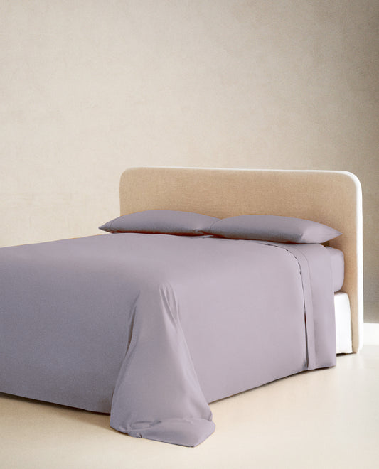 MAUVE | SOLID FLAT SHEET | 300TC
