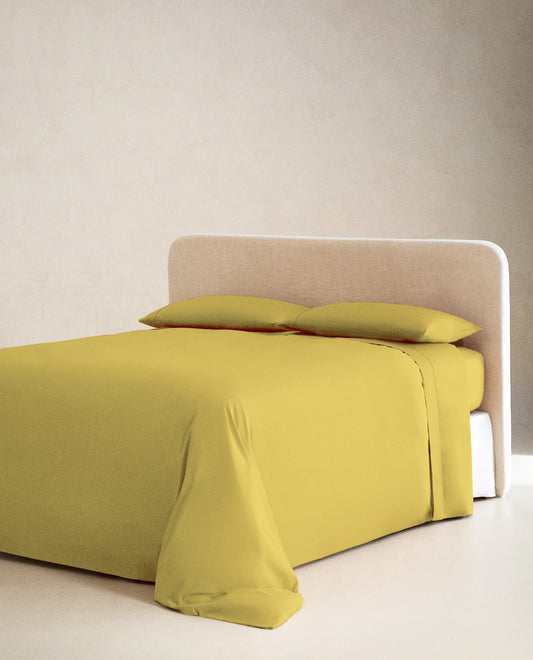 GOLD | SOLID FLAT SHEET | 210TC