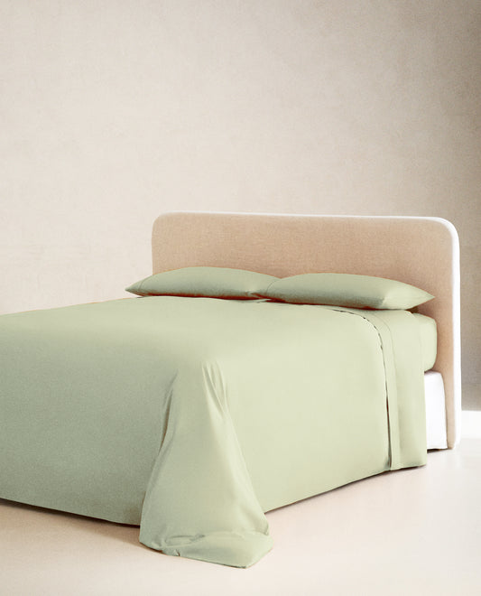 OLIVE | SOLID FLAT SHEET | 210TC