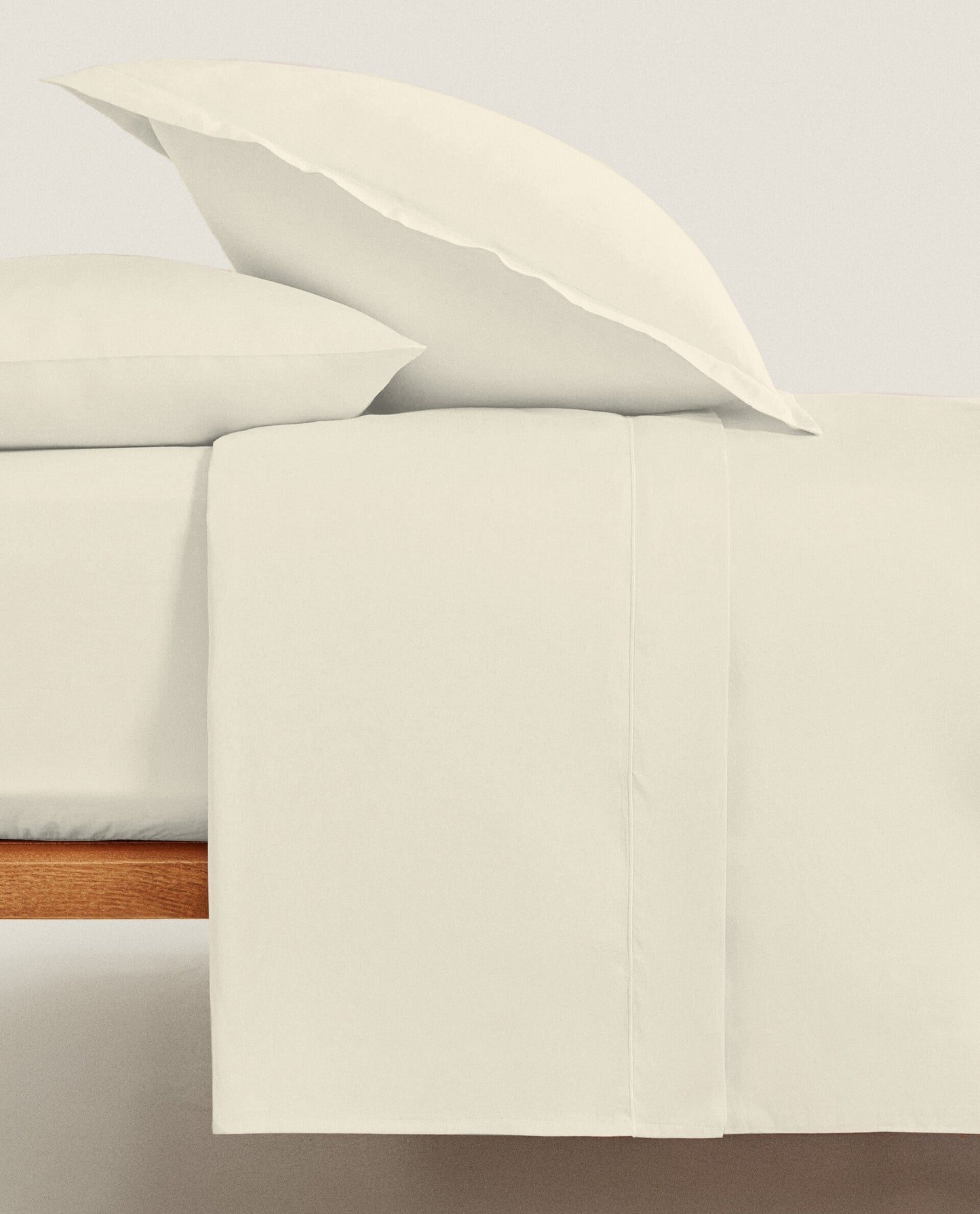 IVORY | SOLID FLAT SHEET | 210TC