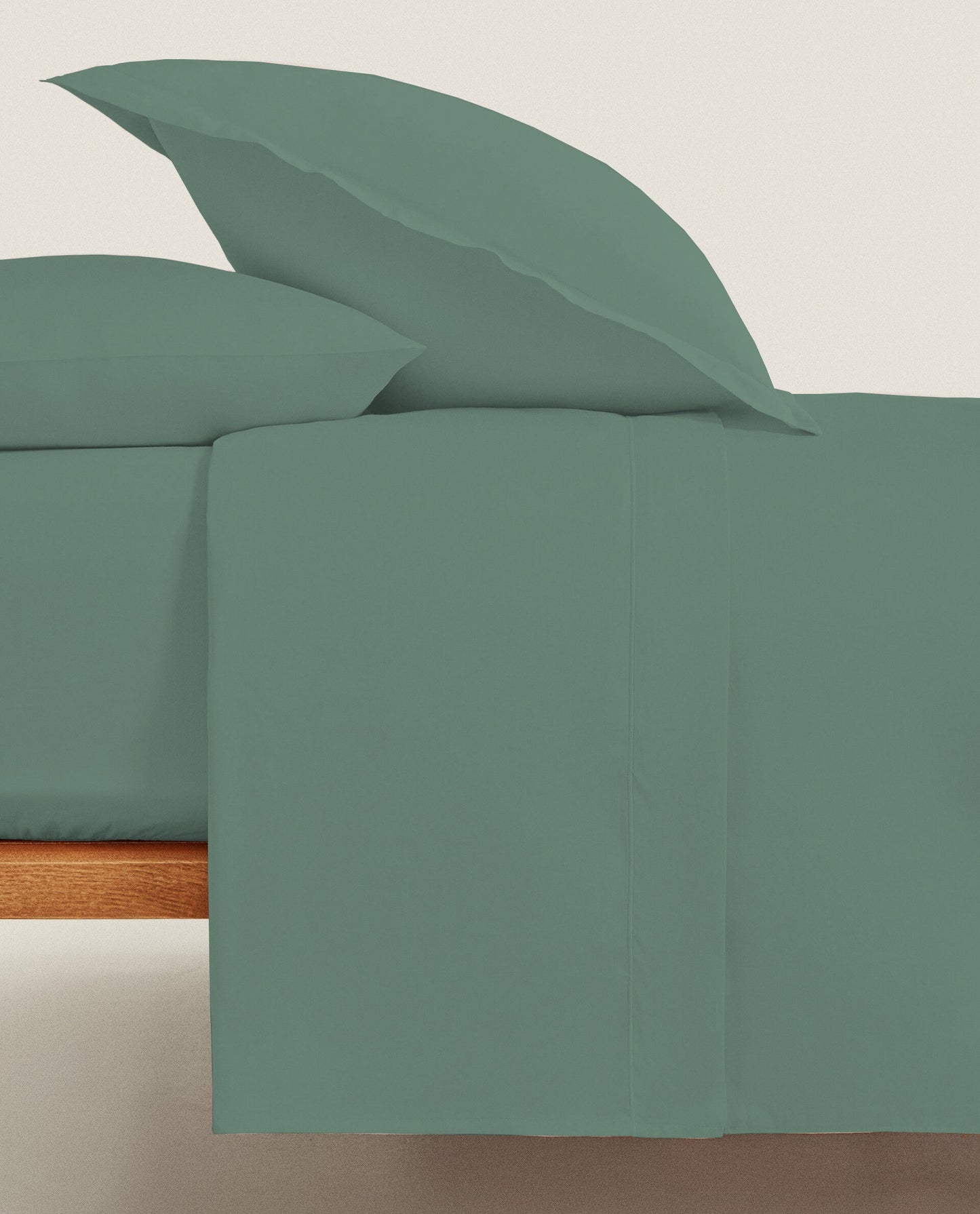 AQUA GREEN | SOLID FLAT SHEET | 300TC