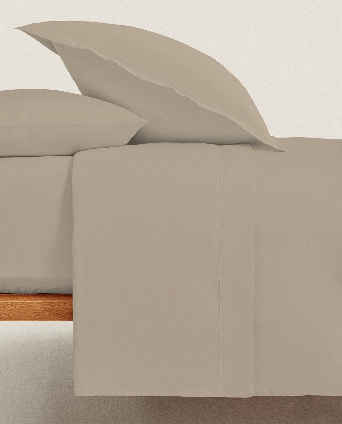 KHAKI | SOLID FLAT SHEET | 210TC