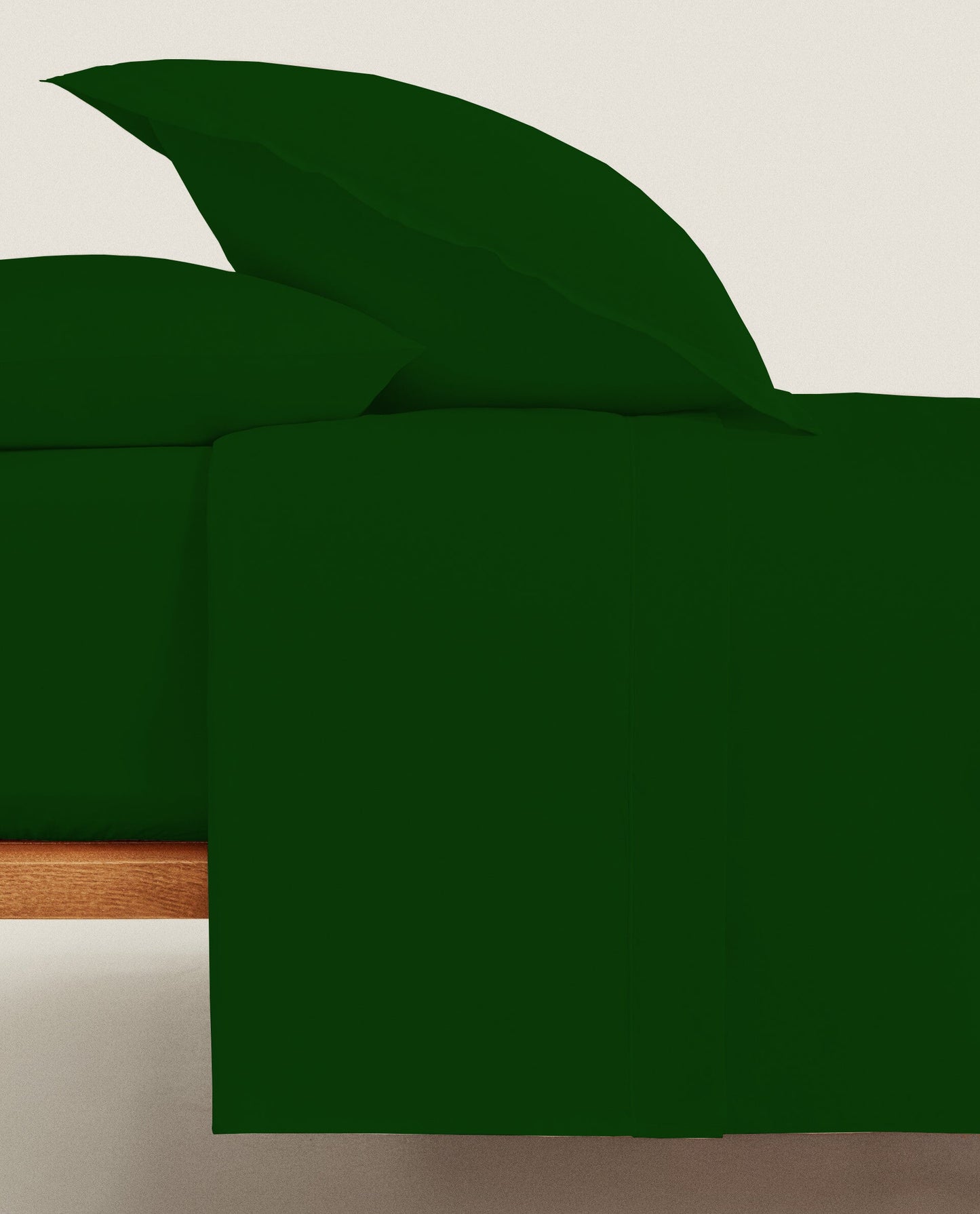 HUNTER GREEN | SOLID FLAT SHEET | 300TC