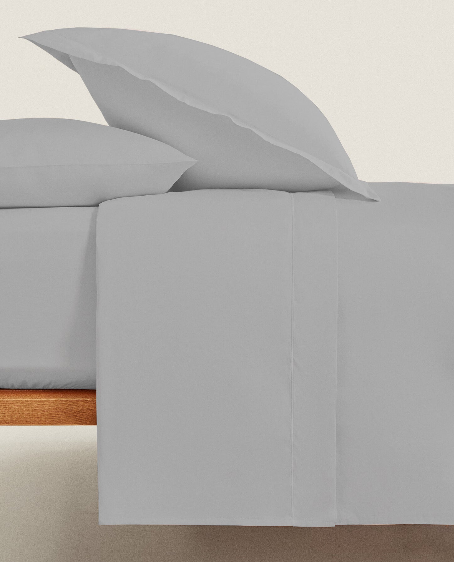 SILVER GREY | SOLID FLAT SHEET | 300TC