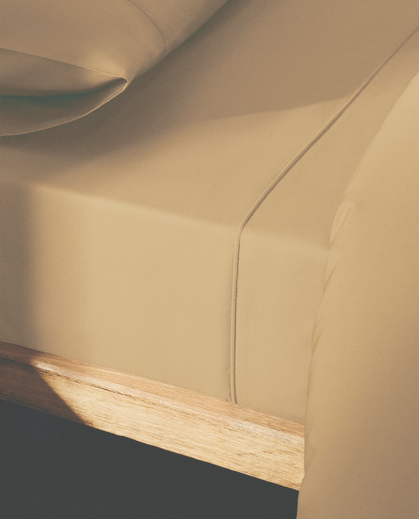 TAUPE | SOLID FLAT SHEET | 210TC