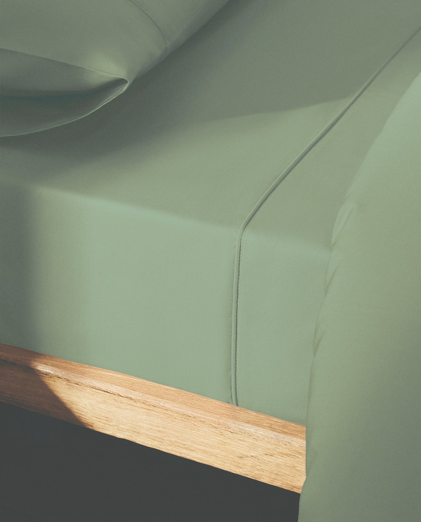 AQUA GREEN | SOLID FLAT SHEET | 300TC