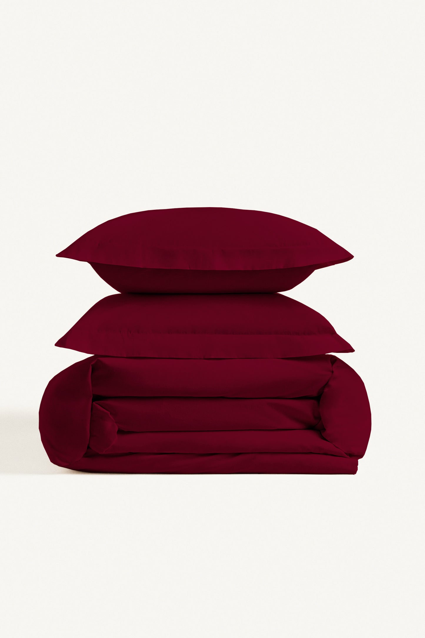 BURGUNDY | SOLID FLAT SHEET | 300TC