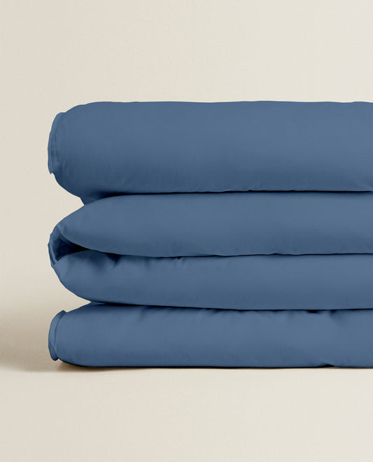 MED BLUE | FEATHER TOUCH COMFORTER