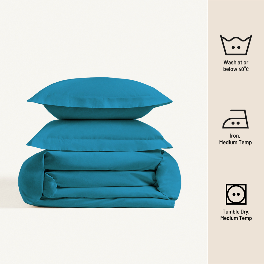TURQUOISE | SOLID FLAT SHEET | 210TC