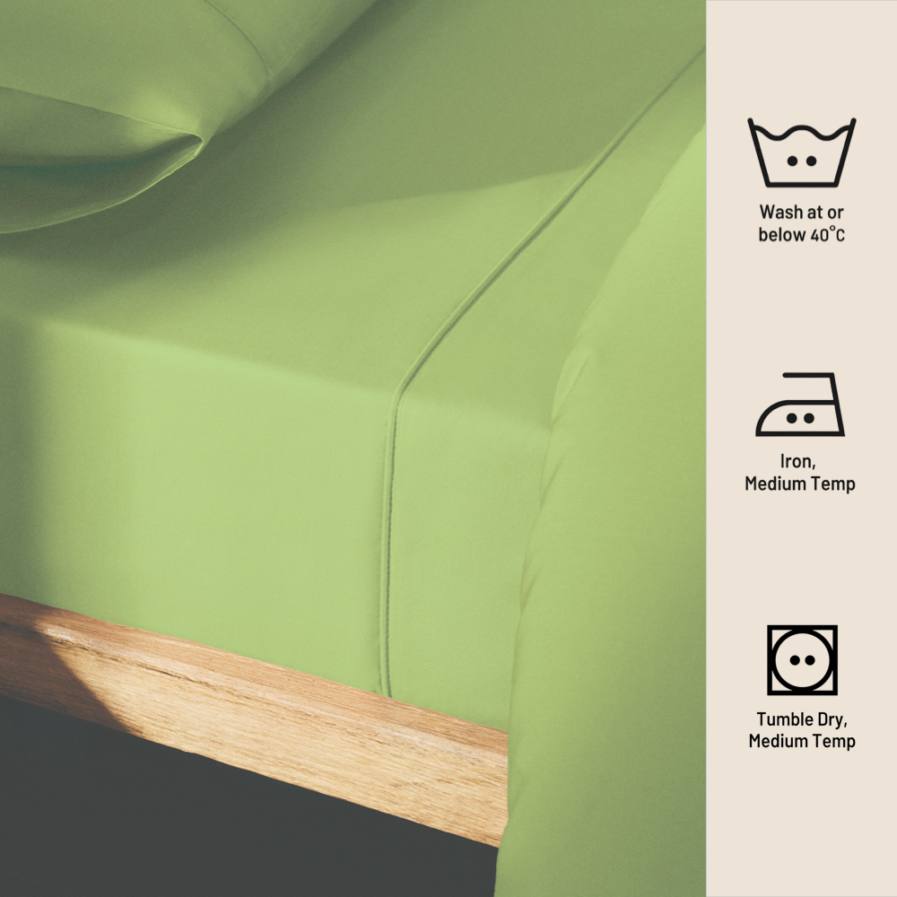 SAGE | SOLID FLAT SHEET | 210TC
