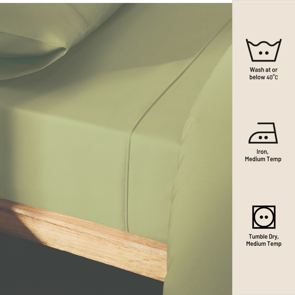 MOSS | SOLID FLAT SHEET | 210TC