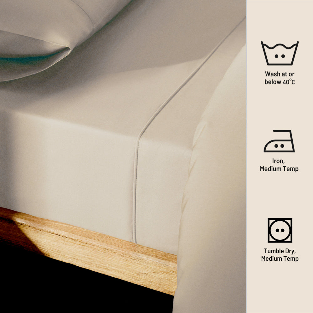 SMOKE | SOLID FLAT SHEET | 210TC