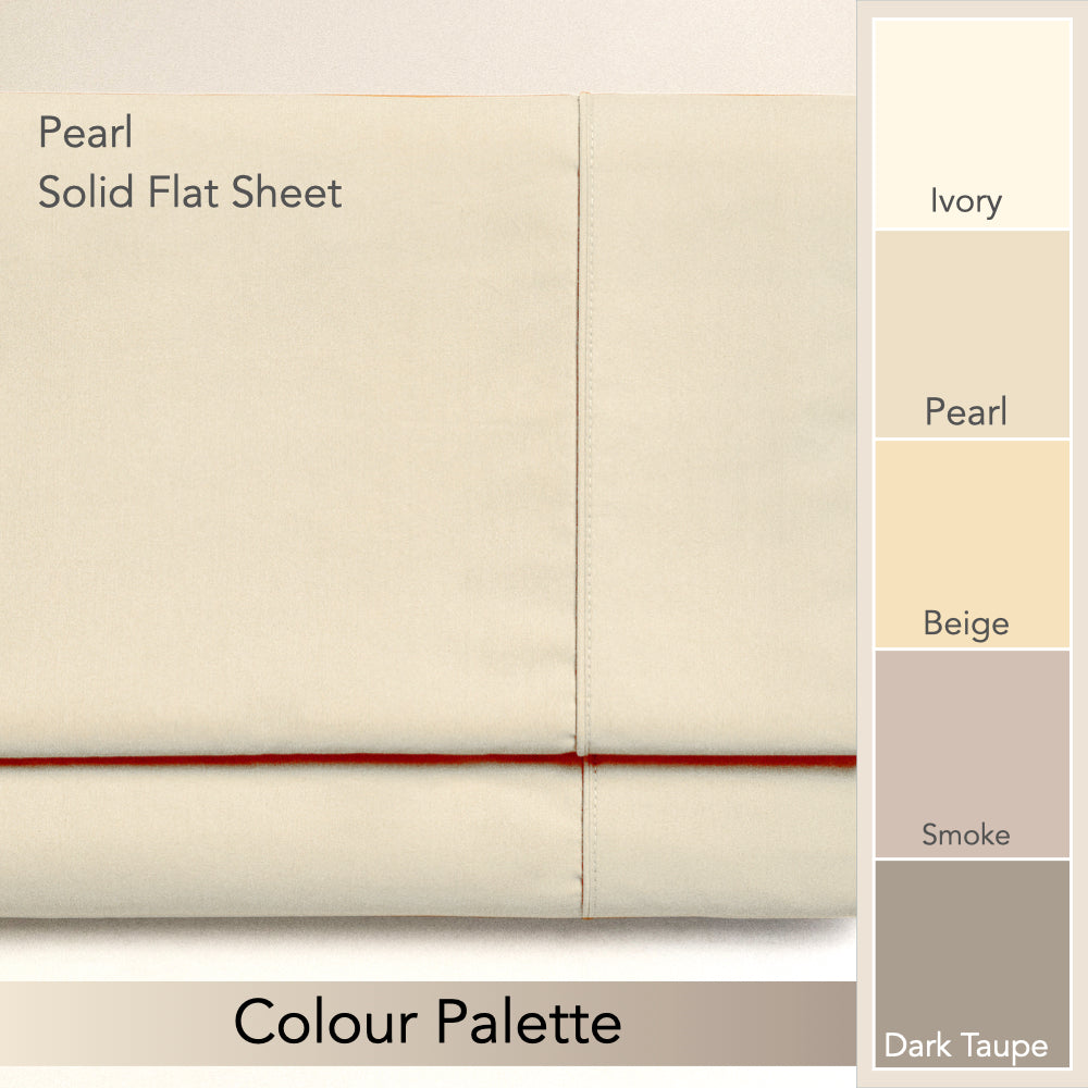 PEARL | SOLID FLAT SHEET | 210TC