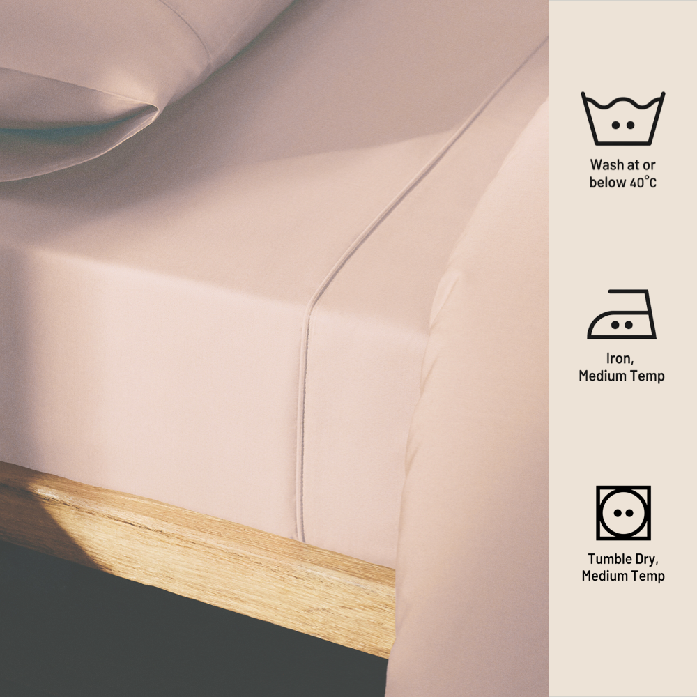 CAMEO ROSE | SOLID FLAT SHEET | 210TC