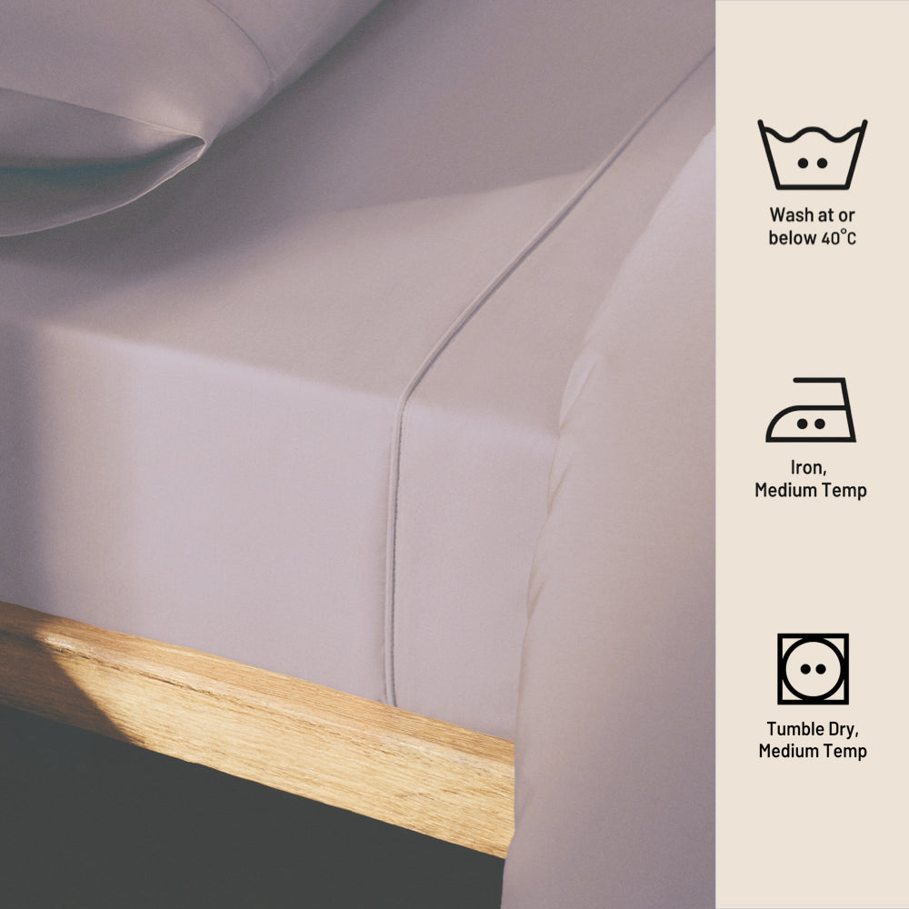 MAUVE | SOLID FLAT SHEET | 210TC